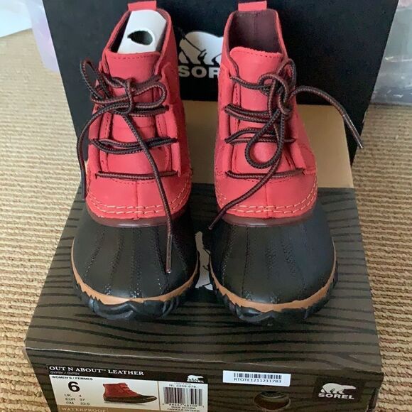 🆕Sorel waterproof leather booties 6 - Picture 8 of 11